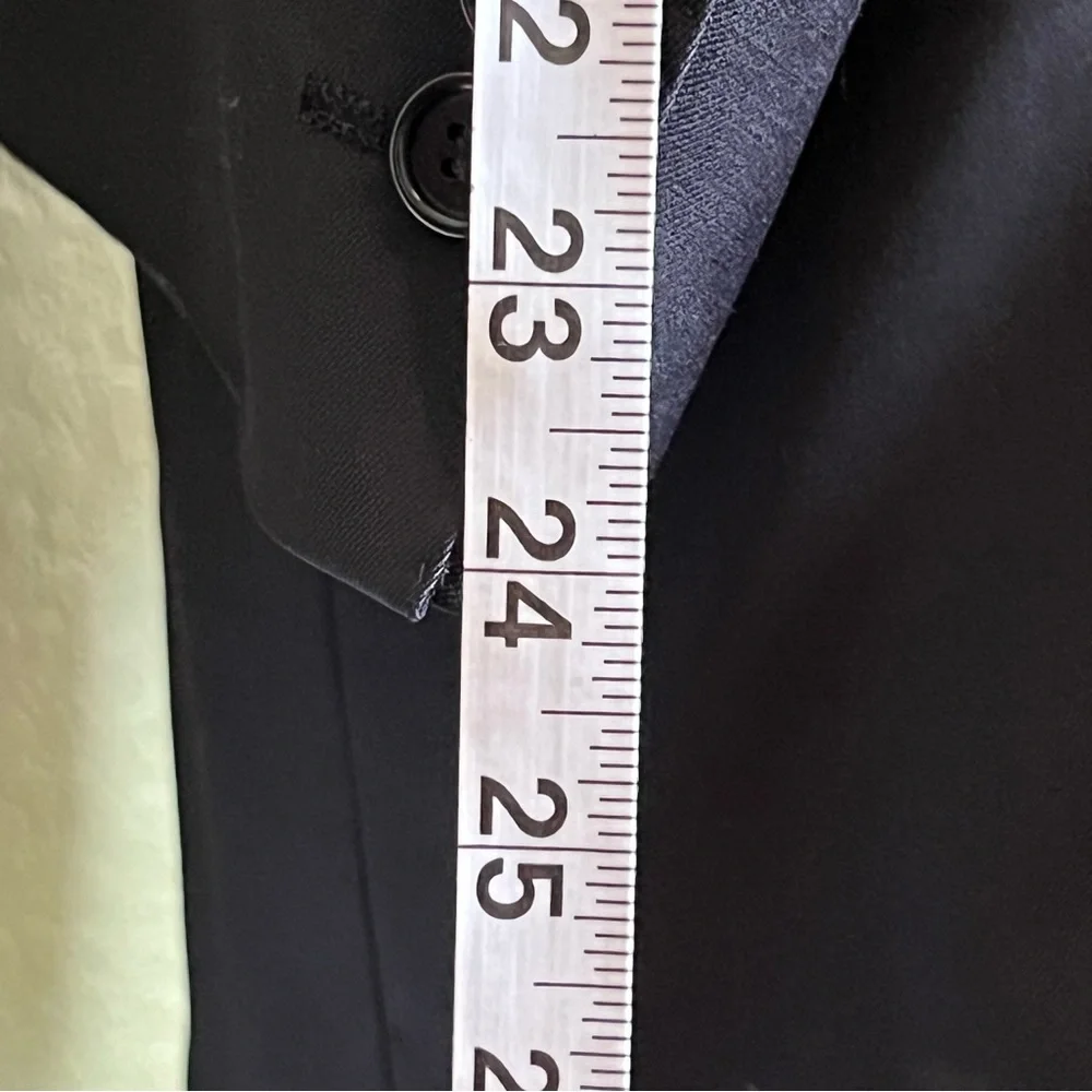 Canali Men's Blue Blazer Loro Piana Tasmanian 120 Wool, Size 62 (US52) - Picture 14 of 16